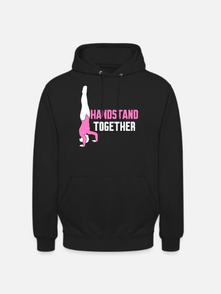 Gymnast Handstand Handstands - Unisex Hoodie - black