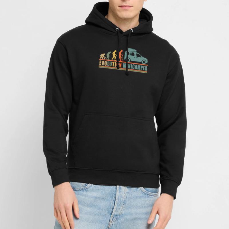 Evolution Minicamper Camping-Camper Microcamper Unisex Hoodie