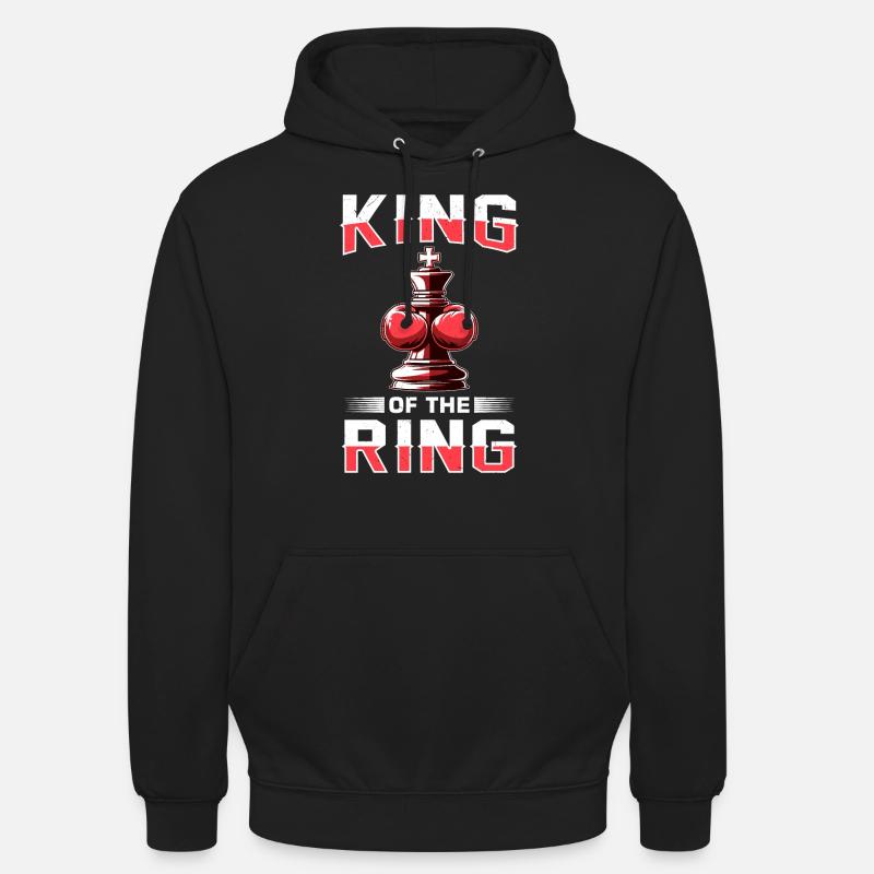 Boxe d’échecs - Sweat-shirt à capuche unisexe - noir