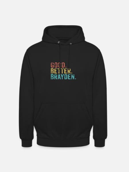 Good better Brayden - Unisex Hoodie - black