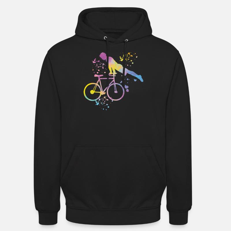 Kunstradfahren Kunstradfahrer - Unisex Hoodie - Schwarz