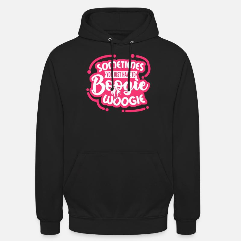 Boogie Woogie Boogie-Woogie Dancing - Unisex Hoodie - black
