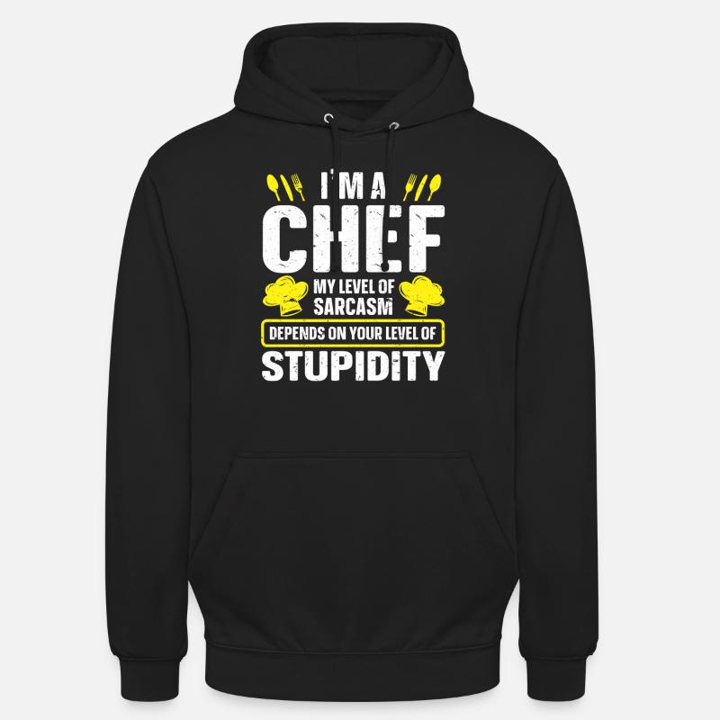 Chef Kitchen Chef - Unisex Hoodie - black