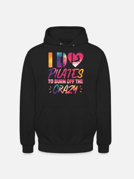 Instructeur de Pilates Enseignant - Sweat-shirt à capuche unisexe - noir