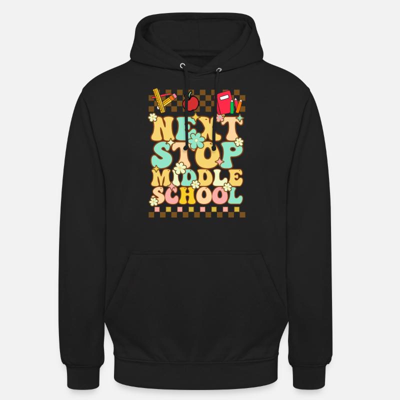 Nächster Halt Mittelschule Grundschule - Unisex Hoodie - Schwarz