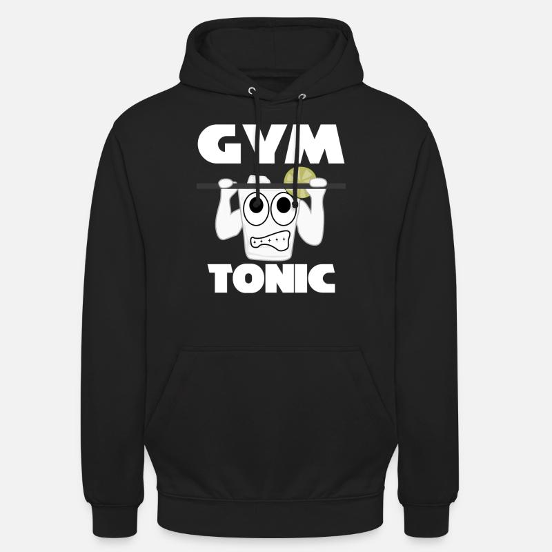 Pull-up Motivation Musculation Gym - Sweat-shirt à capuche unisexe - noir
