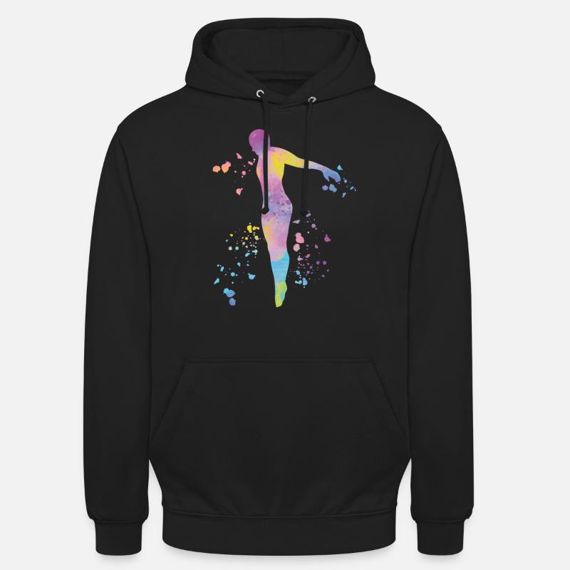 Turmspringen Synchronspringen Kunstspringen - Unisex Hoodie - Schwarz