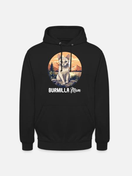 Burmilla Kitten Burmilla Cat - Unisex Hoodie - black