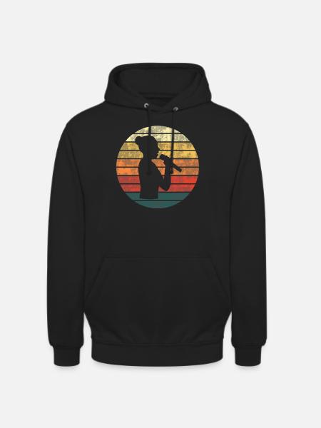 Singer Sunset Melody - Unisex Hoodie - black