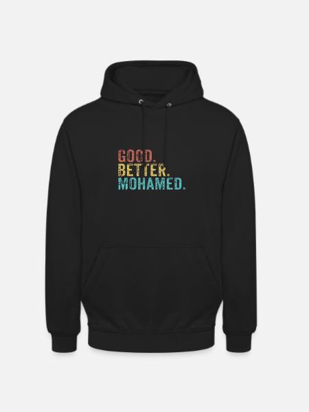 Good better Mohamed - Unisex Hoodie - black