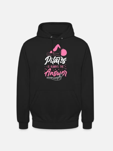 Pilates Instructor Teacher Pilates - Unisex Hoodie - black
