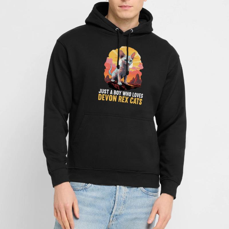 Devon Rex Kitten Devon Rex Cat Unisex Hoodie
