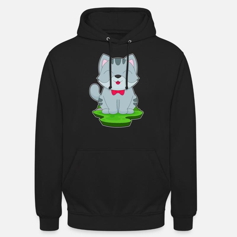 Arc de chat - Sweat-shirt à capuche unisexe - noir