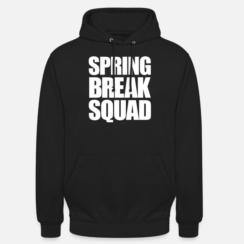 Spring Break Squad Spring Break - Unisex Hoodie - Schwarz