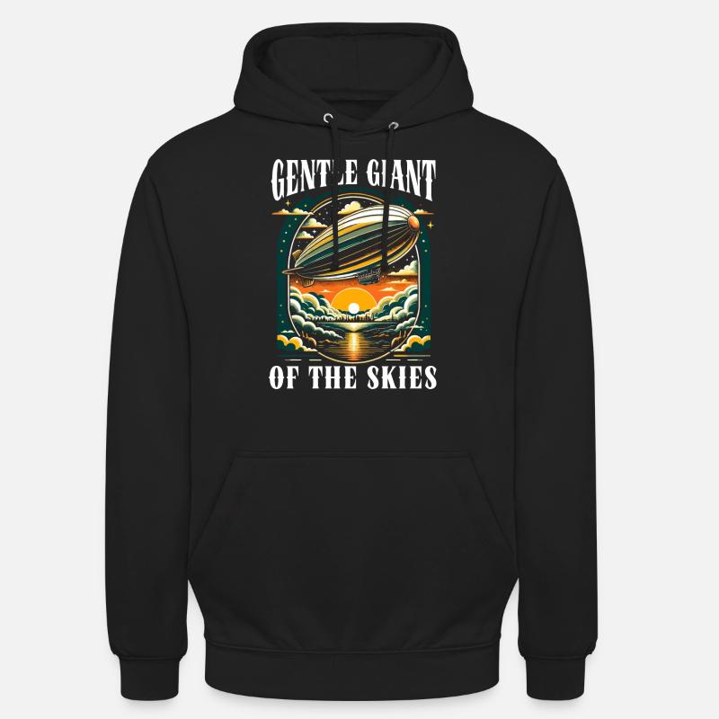 Luftschiff Zeppelin - Unisex Hoodie - Schwarz