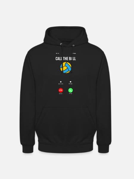 Lustiges Volleyball Geschenk - Unisex Hoodie - Schwarz
