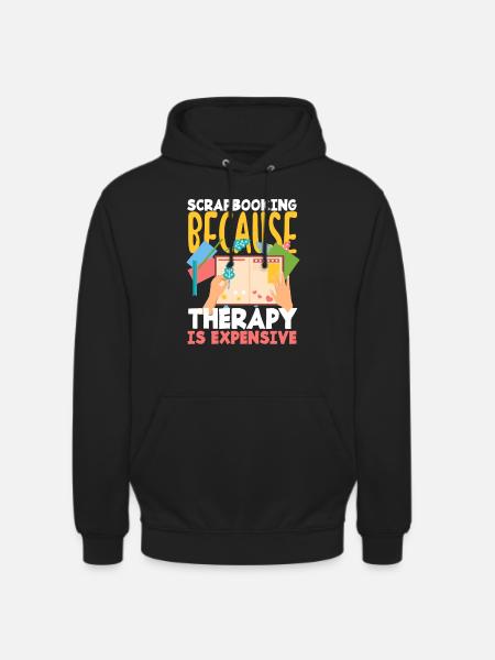 memory book scrapbook scrapbook - Unisex Hoodie - black