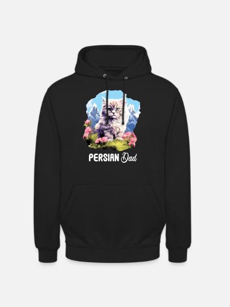 Persian Cat Perserkatze - Unisex Hoodie - black
