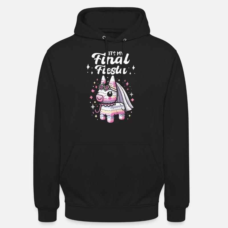 Junggesellin - Unisex Hoodie - Schwarz