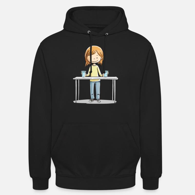 Stapeln Von Bechern Speed Stacker - Unisex Hoodie - Schwarz