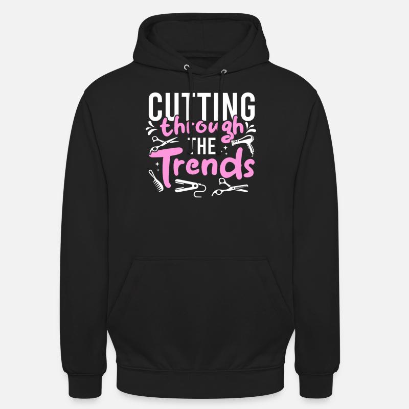 Coiffeur Coiffeur Coiffeur Coiffeur - Sweat-shirt à capuche unisexe - noir