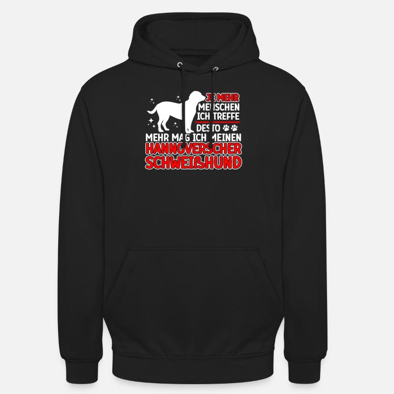 Sweathound hanovrien plus comme - Sweat-shirt à capuche unisexe - noir