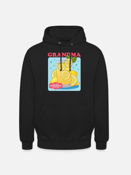 Limonade citron effervescent Stand cadeau - Sweat-shirt à capuche unisexe - noir