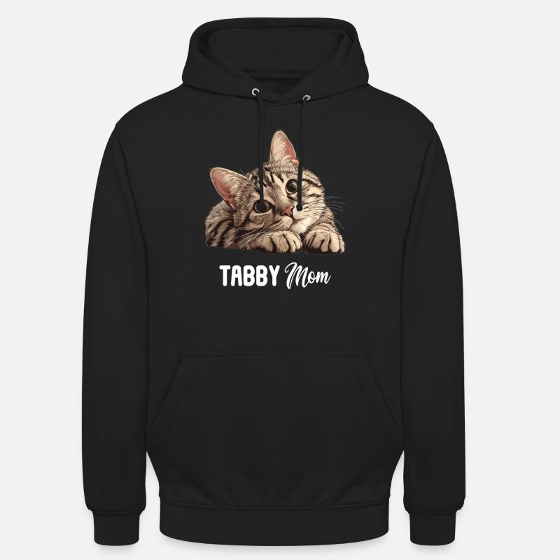 Tabby Kitten Tabby Cat - Unisex Hoodie - black