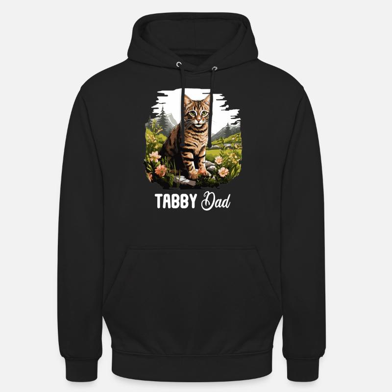Tabby Kätzchen Tabby Katze - Unisex Hoodie - Schwarz