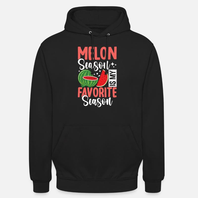 Melon Poison - Sweat-shirt à capuche unisexe - noir