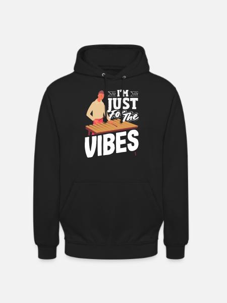 Vibraphon-musikinstrument - Unisex Hoodie - Schwarz
