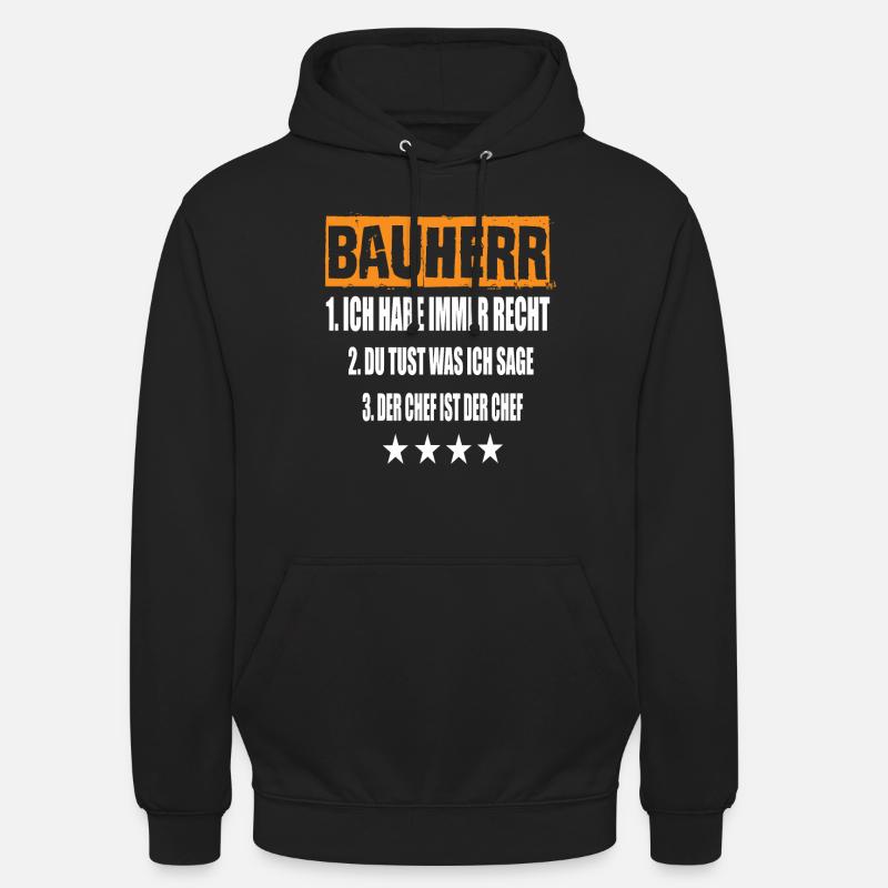 Client - Sweat-shirt à capuche unisexe - noir