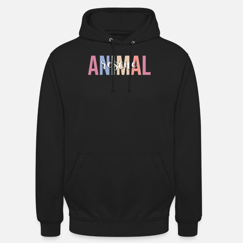 accepter. - Sweat-shirt à capuche unisexe - noir