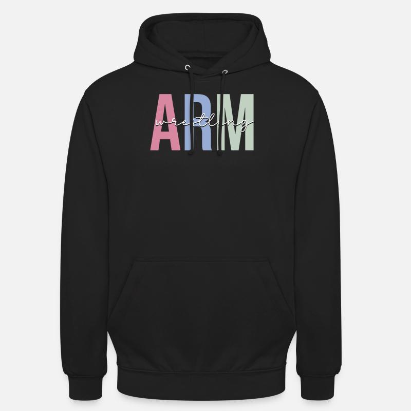 Armdrücker - Unisex Hoodie - Schwarz