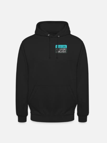 Legendary Homeopathic Herbal Naturopaths - Unisex Hoodie - black