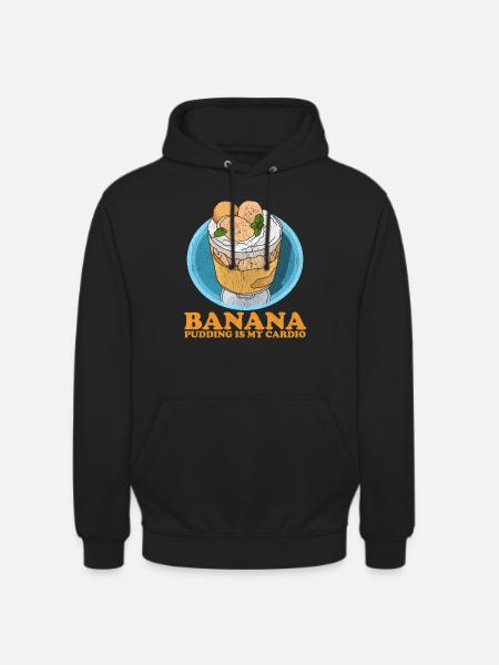 Banana Pudding Banana Pudding Gift - Unisex Hoodie - black