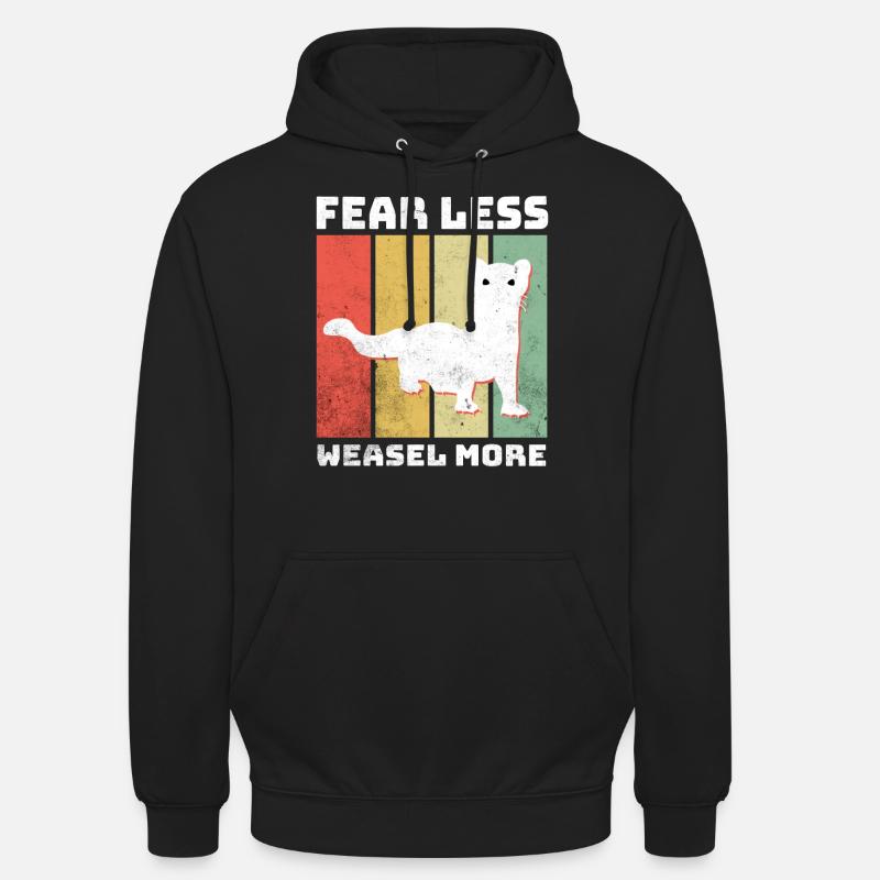 Wiesel Sprüche - Unisex Hoodie - Schwarz