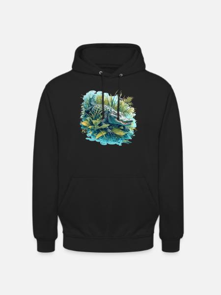 Alligatoren Alligator - Unisex Hoodie - black