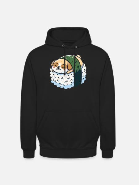 Sushi - Unisex Hoodie - Schwarz