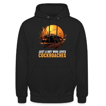 Cockroach cockroaches cockroach - Unisex Hoodie - black - Front - Alina (178cm) & Michal (187cm)