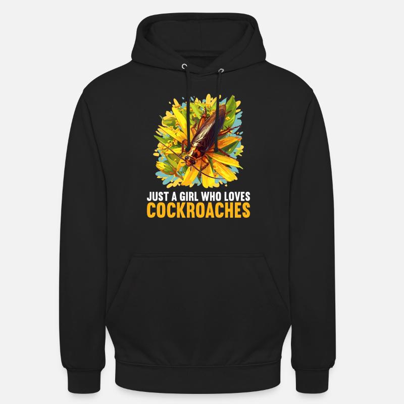 cafards cafards cafards cafard - Sweat-shirt à capuche unisexe - noir