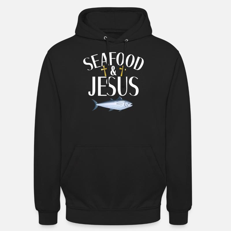 Seafood Lover Gift - Unisex Hoodie - Schwarz