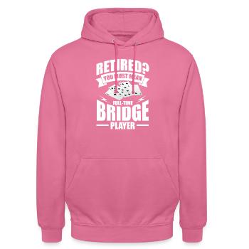 Bridge - Unisex Hoodie - Pink - Vorne - Alina (178cm) & Michal (187cm)