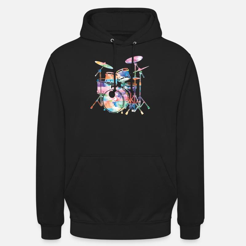 Drums Drummers Drummers - Unisex Hoodie - black