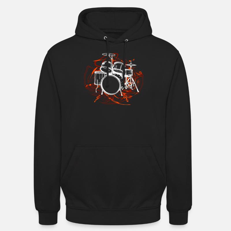 Drums Drummers Drummers - Unisex Hoodie - black