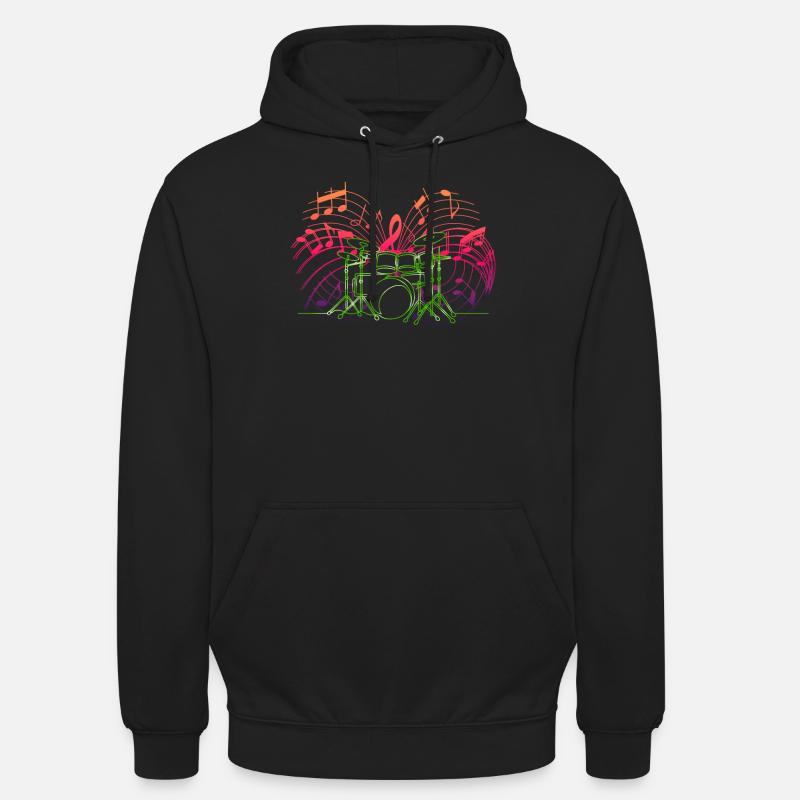 Drums Drummers Drummers - Unisex Hoodie - black