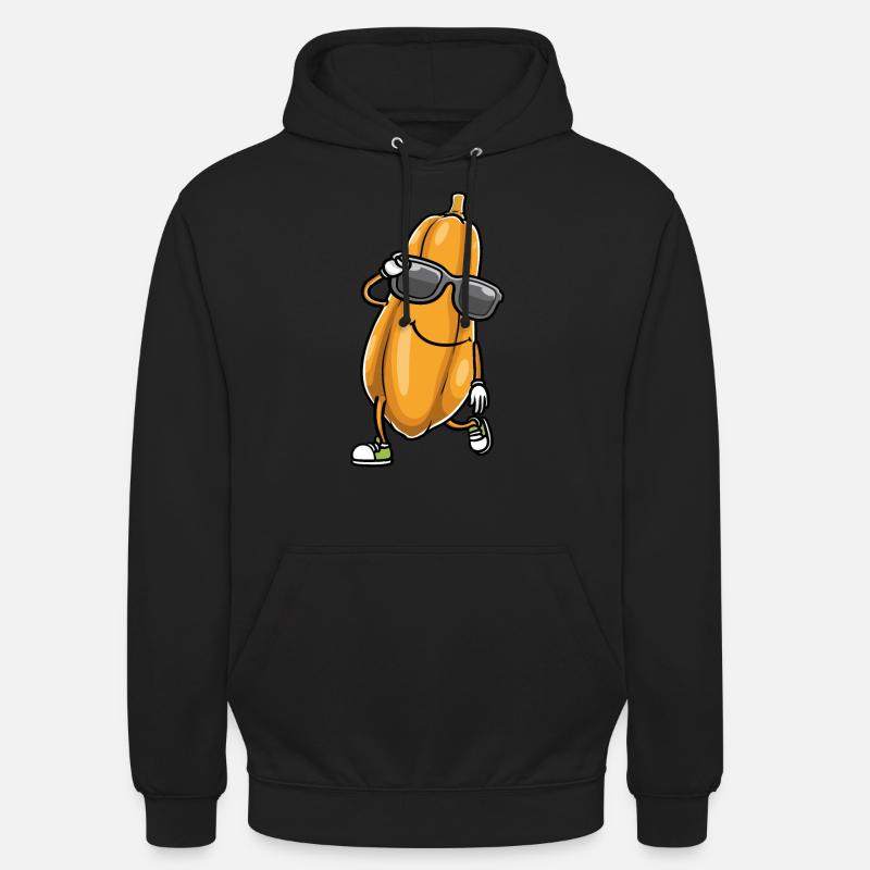Danse de la papaye - Sweat-shirt à capuche unisexe - noir