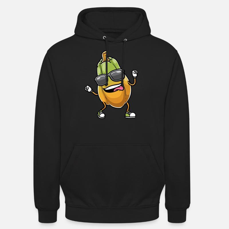 Danse de la papaye - Sweat-shirt à capuche unisexe - noir