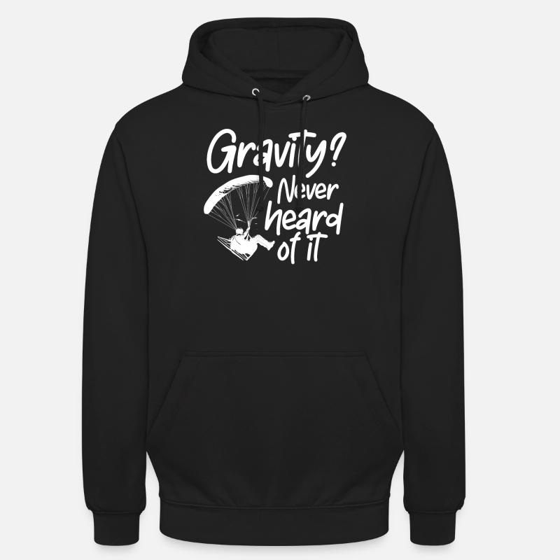 Paramotoring paramotoring - Unisex Hoodie - black