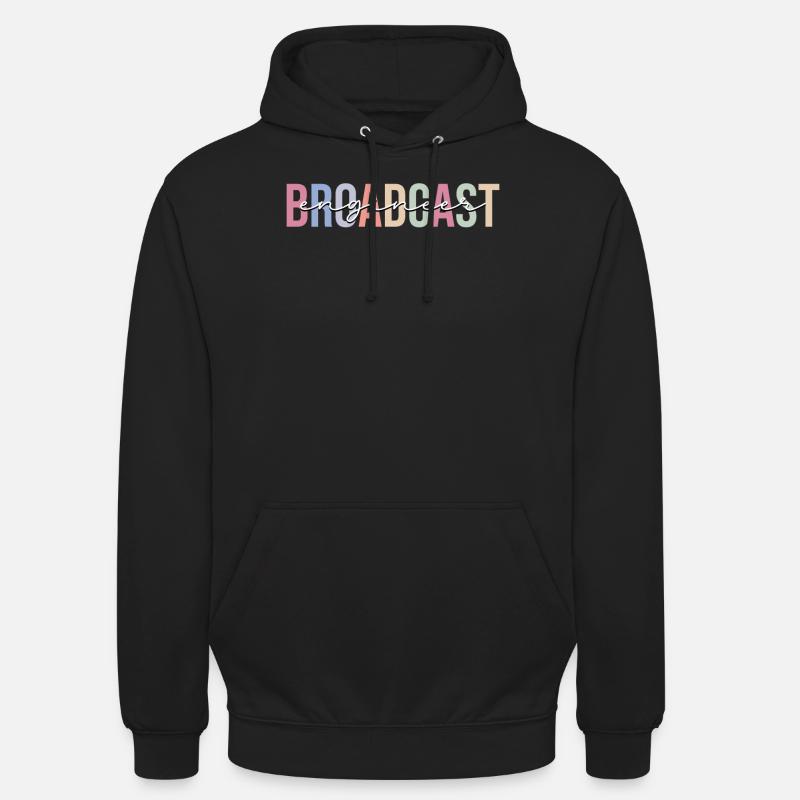 Broadcasting technician technology - Unisex Hoodie - black
